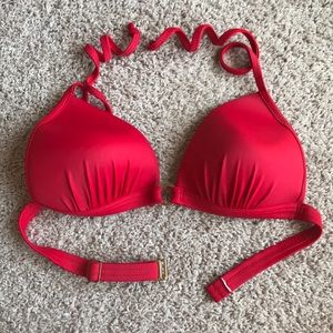 Venus Red Bikini Top